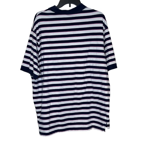 Daniel Cremieux Men's Polo Classic Embroidered Striped Short Sleeve Oversized XL - Picture 10 of 10